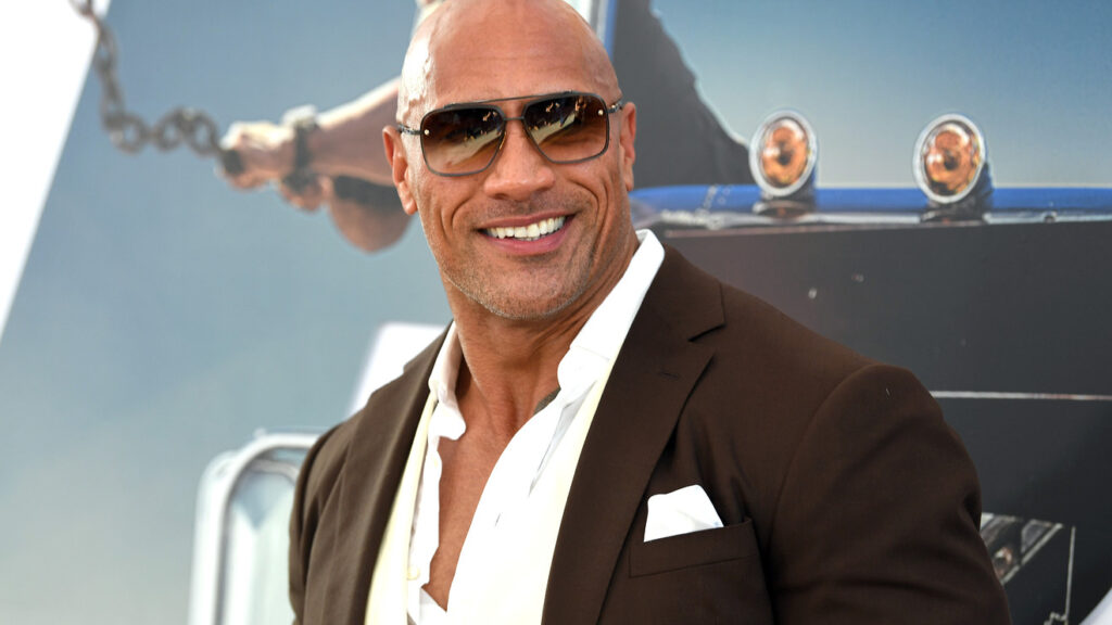 Highest paid actor Dwayne Johnson