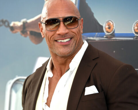 Highest paid actor Dwayne Johnson