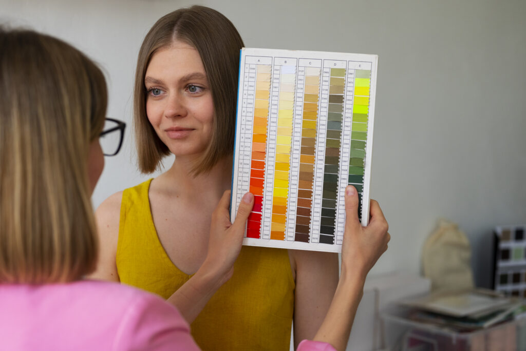 Personal colour analysis