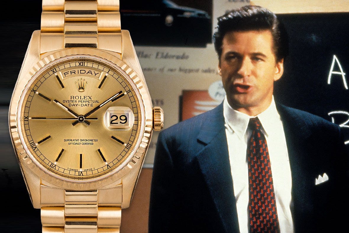 rolex in movies