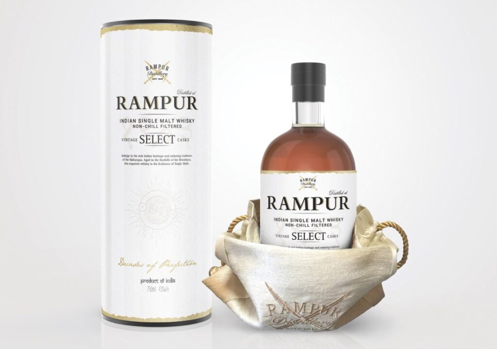 The Rampur Signature Reserve Single Malt Whiskey